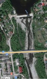 Река Нива в районе водослива