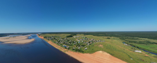 Мезень. Березни. Мыс в Юроме