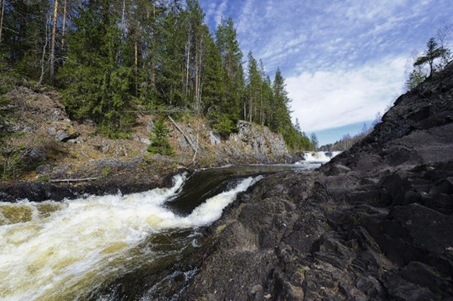 Река Ихала, «Долина водопадов». Карелия